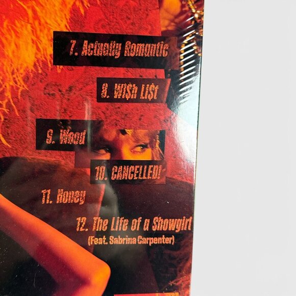 Taylor Swift The Life Of A Showgirl Honestly Wild Transparent Vinyl Album - Picture 6 of 6